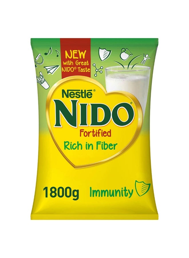 Fortified Milk Powder Rich In Fiber
