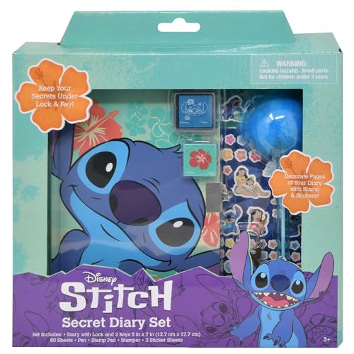 Disney Stitch Secret Diary Set - Image 4