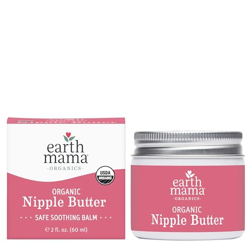 Earth Mama Angel Baby Natural Nipple Butter, 2-Ounce Jar - Image 1