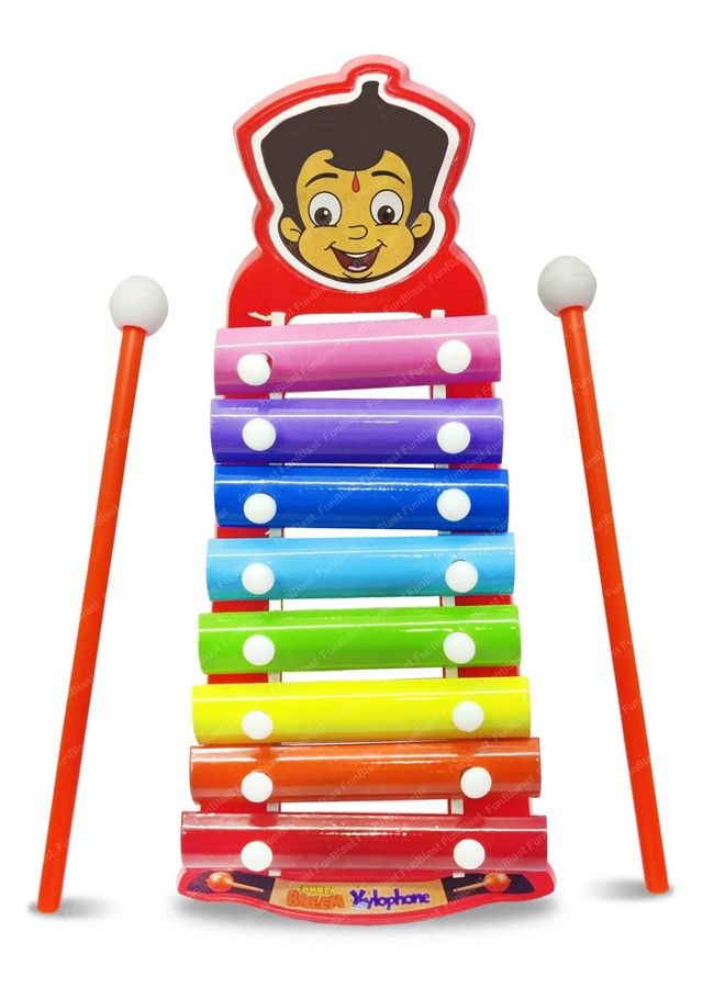 FunBlast Cute Xylophone With 2 Sticks Wooden Toy For Kids Hand Knock Pianomusical Toys For Babiesboysgirls - Image 2