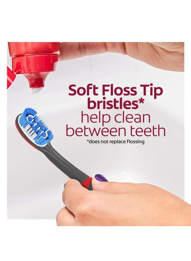 Colgate فرشاة أسنان صوتية تعمل بالبطارية 360 أوبتيك وايت، ناعمة، عبوة واحدة - Image 4