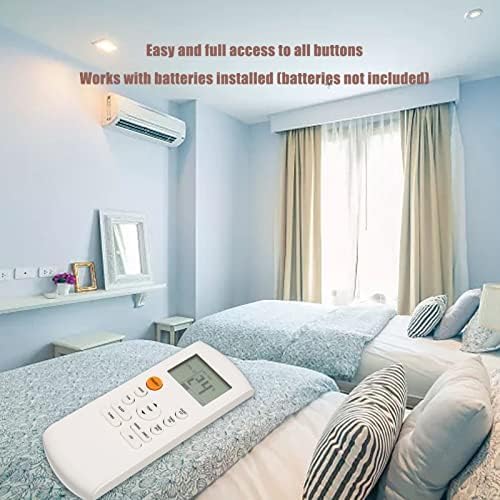 KUIDAMOS جهاز تحكم عن بعد مكيف هواء عالمي بديل لسلسلة R57 و RG57 - Image 2