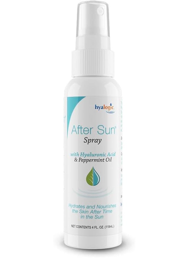 Hyalogic - Hyalogic - After Sun Spray - Soothing Hyaluronic Acid and Peppermint Oil - 4oz - Image 1