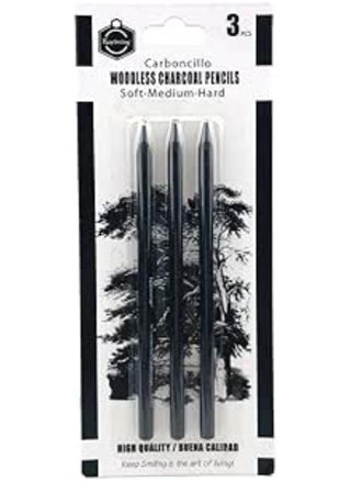 KeepSmiling Woodless Charcoal Pencil, 3Pcs - pzsku/Z7EFB9F3E1D5B8FF2FE12Z/45/_/1724508143/296eb39d-b070-40e8-9d5a-25a308963950