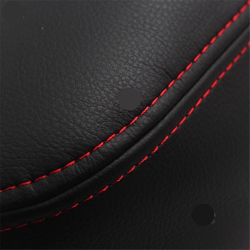 QASULER Microfiber Leather Armrest Cover for Peugeot 308 - Image 2
