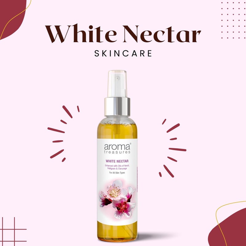 Aroma Treasures White Nectar for bright healthy and glowing skin 100ml - Image 3
