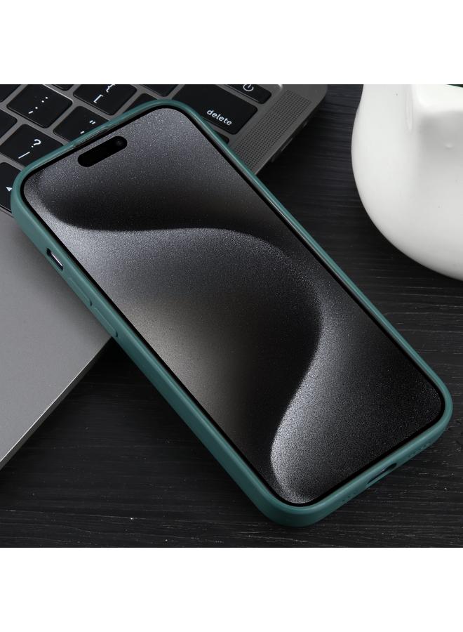 اس-توب جراب لهاتف iPhone 15 Pro بنمط رائد فضاء من السيليكون بحافة مستقيمة - Image 3