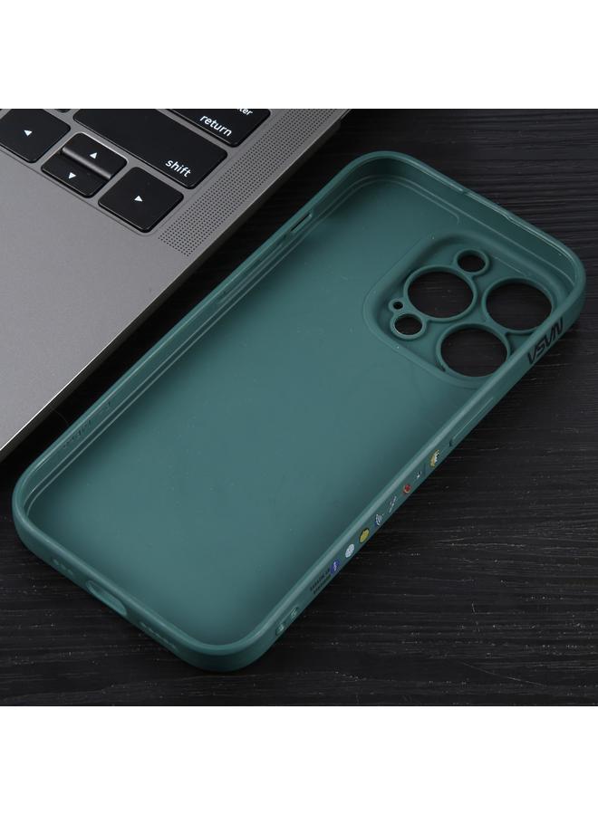 اس-توب جراب لهاتف iPhone 15 Pro بنمط رائد فضاء من السيليكون بحافة مستقيمة - Image 4