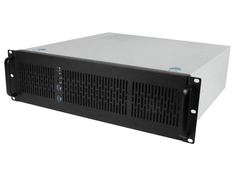 Rosewill 3U Server Chassis Rackmount Case | 6 x 3.5 Bays | E-ATX Compatible | 2 x 80mm Fans | 2 x USB 3.0 | RSV-Z3200U - Image 1