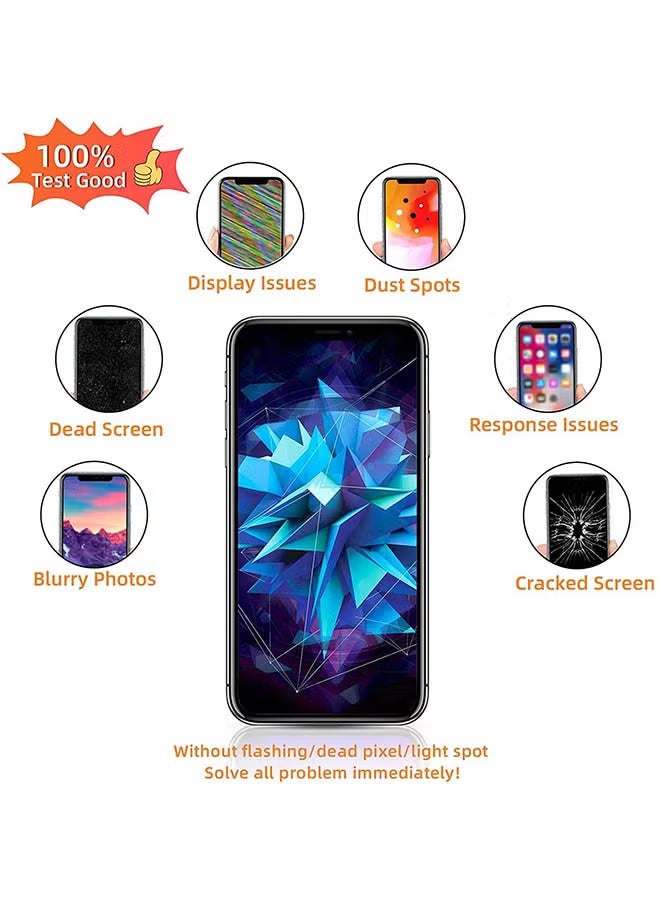 Phoni استبدال شاشة LCD لهاتف آيفون XR باللون الأسود - Image 2