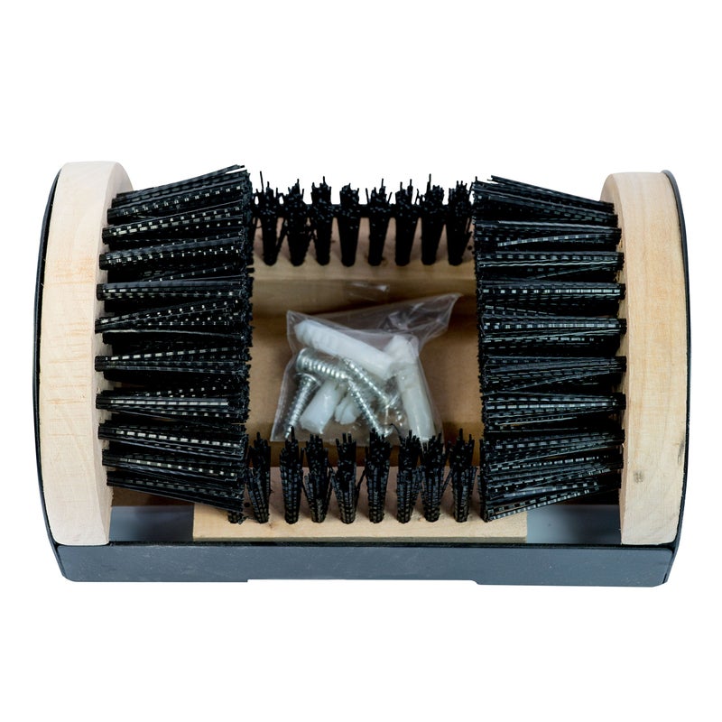 Cadillac Boot Scrubber Cleaner Shoe Brush - Mountable Boot Scrubber Buffer for Boots, Shoes, Sneakers - Indoor/Outdoor Boot Scraper - Image 3