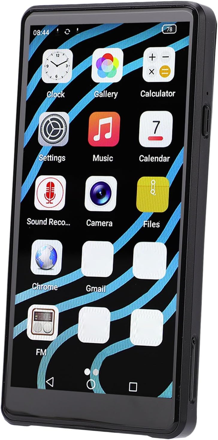 Zunate 64GB MP3 Player with Bluetooth and WiFi, 12, 4.99 Inch HD Touchscreen, MP4 Music Player with 16MP Camera, Parental Control, Black - Image 4