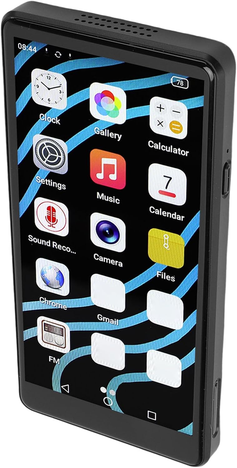 Zunate 64GB MP3 Player with Bluetooth and WiFi, 12, 4.99 Inch HD Touchscreen, MP4 Music Player with 16MP Camera, Parental Control, Black - Image 2