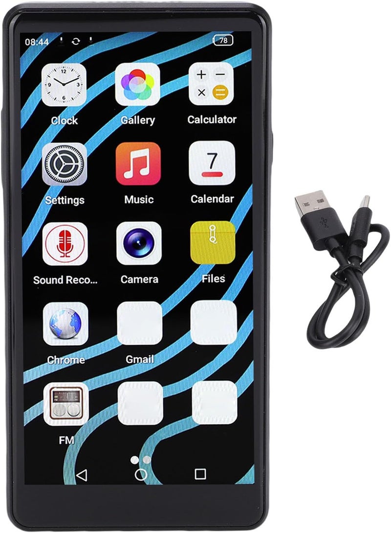 Zunate 64GB MP3 Player with Bluetooth and WiFi, 12, 4.99 Inch HD Touchscreen, MP4 Music Player with 16MP Camera, Parental Control, Black - Image 5