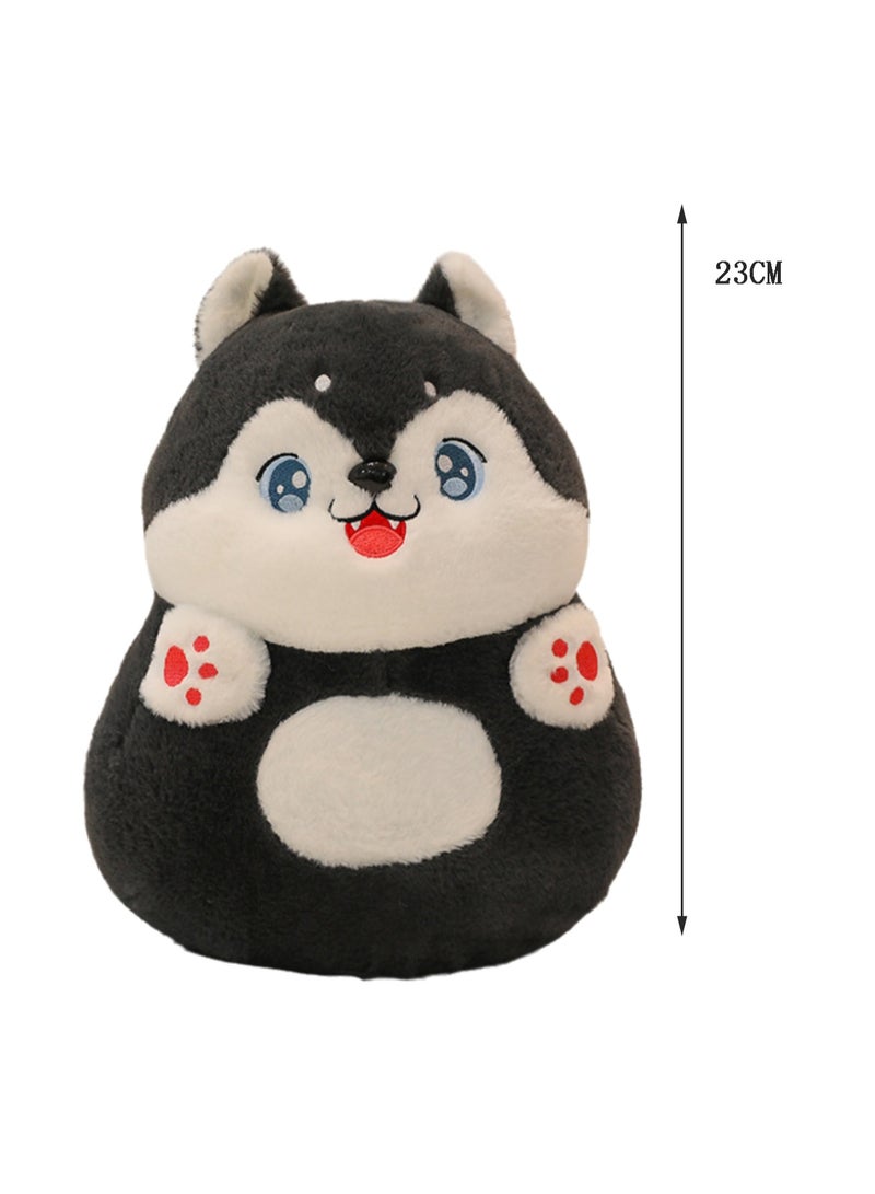 23 CM Cute Husky Plush Toy Soft Stuffed Cartoon Doll For Girls And Boys All Ages Gift - Image 2