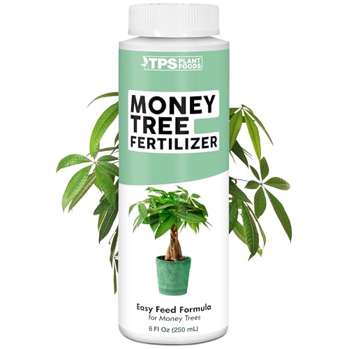 TPS NUTRIENTS Money Tree Fertilizer – Liquid Plant Food for Lush Foliage, Healthy New Growth & Stronger Roots, 8 oz - Image 1