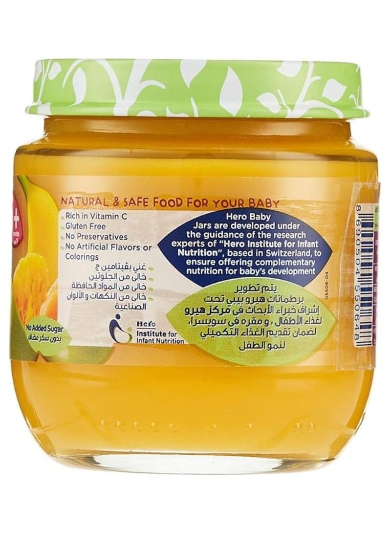 Hero Baby Mango Banana Puree Jar 125g - Image 2
