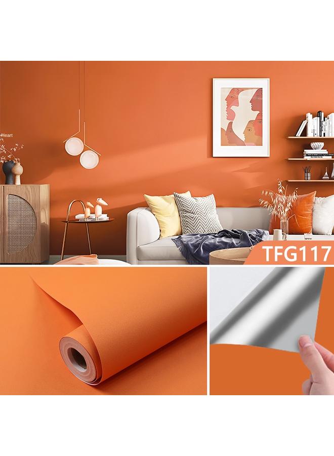 الأزرق جي دبليو ورق الحائط ذو اللون النقي الحديث البسيط الرمادي العادي غير اللامع ورق الجدران الخلفية الخلفية المنزلية pvc pc - Image 1