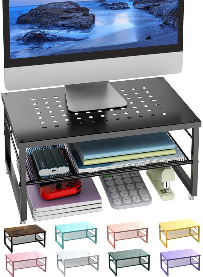 gianotter Gianotter 2-tier Metal Monitor Stand Riser Z7EFC2C1AEA9B0A43EF35Z