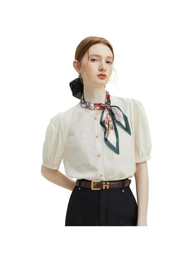 Aurolran Women's Fashion Metal Buckle Leather Belt with Jeans Dress Brown, A024-brown, 100cm: Fit Waist Size 25-30 Inches - Image 3