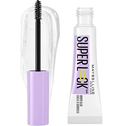 MAYBELLINE NEW YORK Maybelline New York, Super Lock Brow Glue Clear Eyebrow Gel