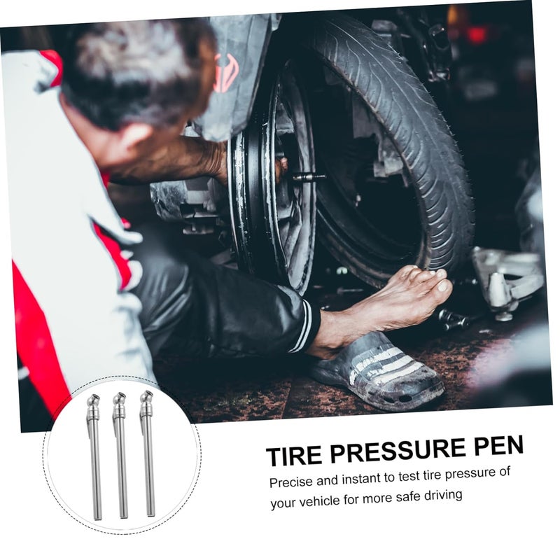 3pcs Practical Car Pressure Gauge Pen for Truck Car SUV Rv Bike and Motorcycle Accurate - Image 3