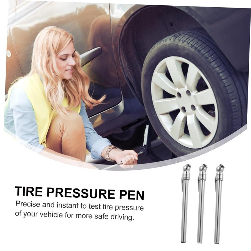 3pcs Practical Car Pressure Gauge Pen for Truck Car SUV Rv Bike and Motorcycle Accurate - Image 2