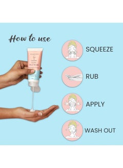 Glamveda Rice & Ceramide Korean Glass Skin Face Wash | For Dry, Sensitive & Combination Skin Types | Improves Skin Barrier | No Paraben, Sls | Pack Of 2  - Image 5