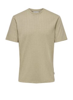 Only & Sons Brode Essential Crew Neck Short Sleeve T-Shirt  - Image 1