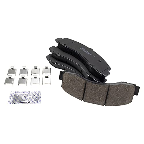 TRQ Front & Rear Brake Pads Ceramic Compatible with 2018-2020 Ford Expedition F-150 Lincoln Navigator - Image 5