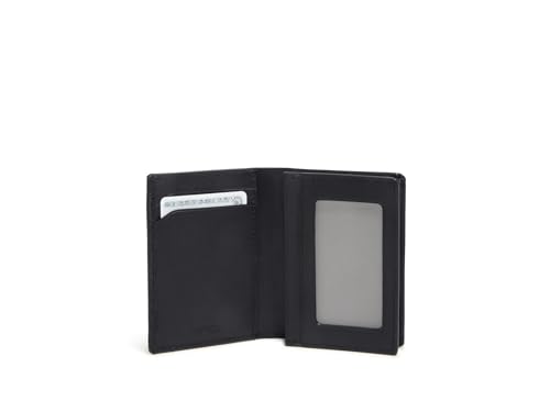 TUMI - Nassau Gusseted Card Case - Men's Sleek and Functional Leather Wallet - Embossed Black - Image 2