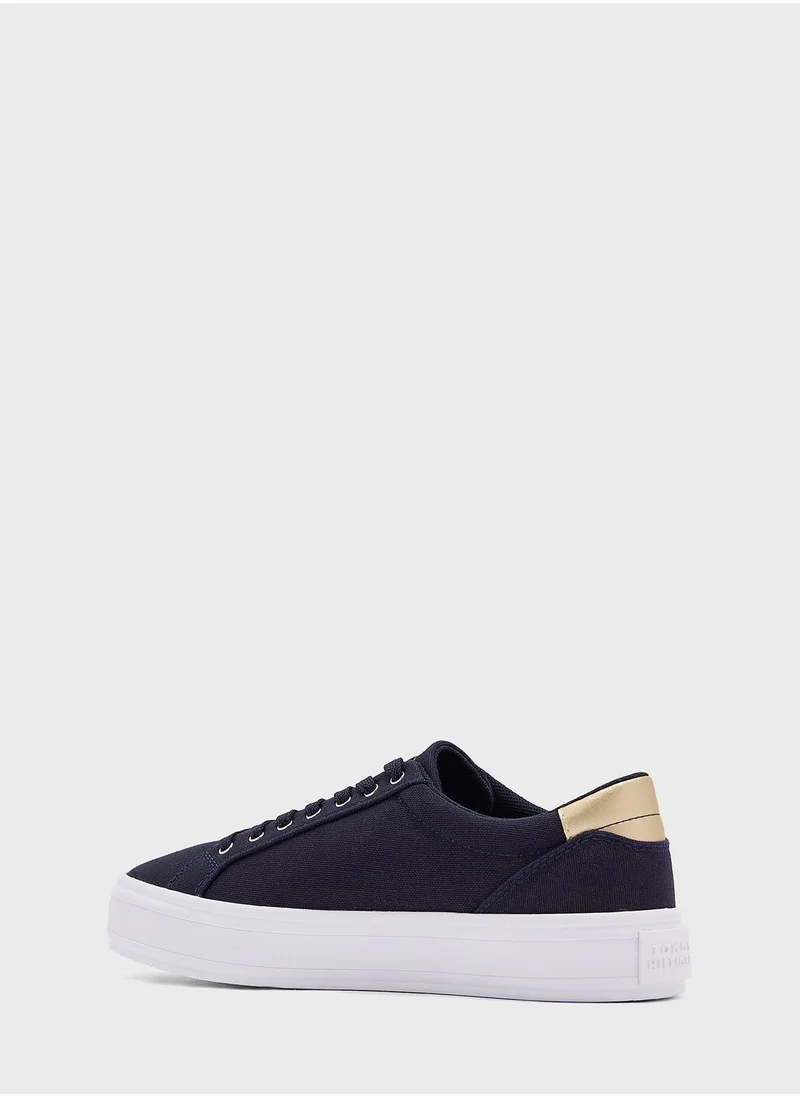 TOMMY HILFIGER Essential Vulc Canvas Low Top Sneakers