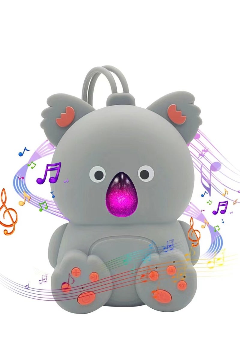 Luminous portable koala doll, timed baby white noise sleep aid Bluetooth music player speaker - Image 1