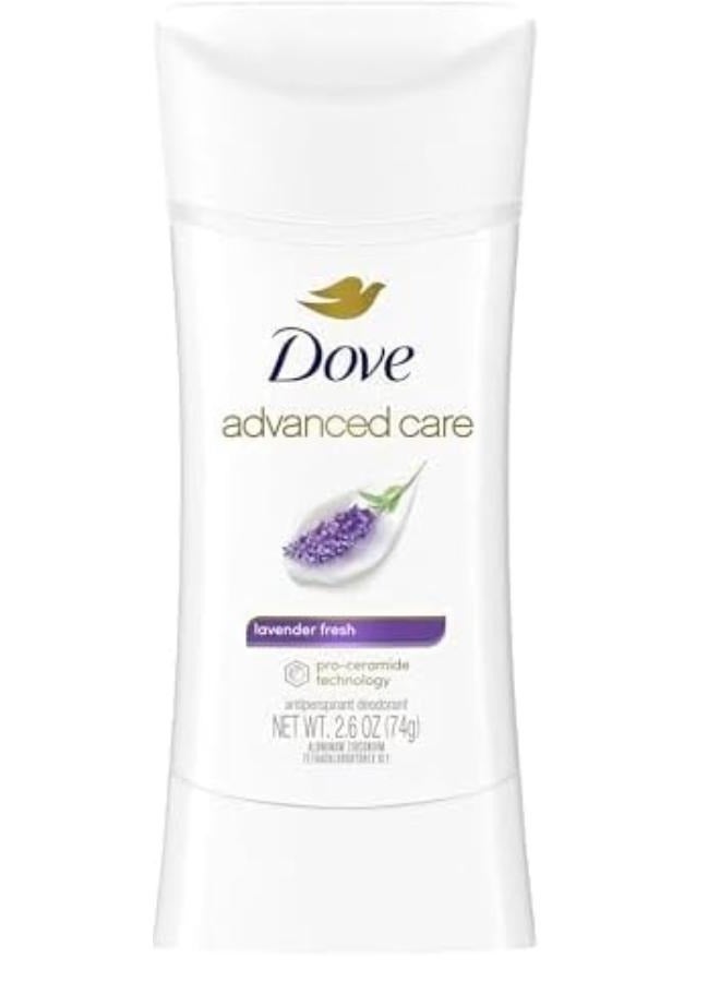 Dove Advanced Care 48h Antiperspirant Deodorant With Lavender Fresh 74 g