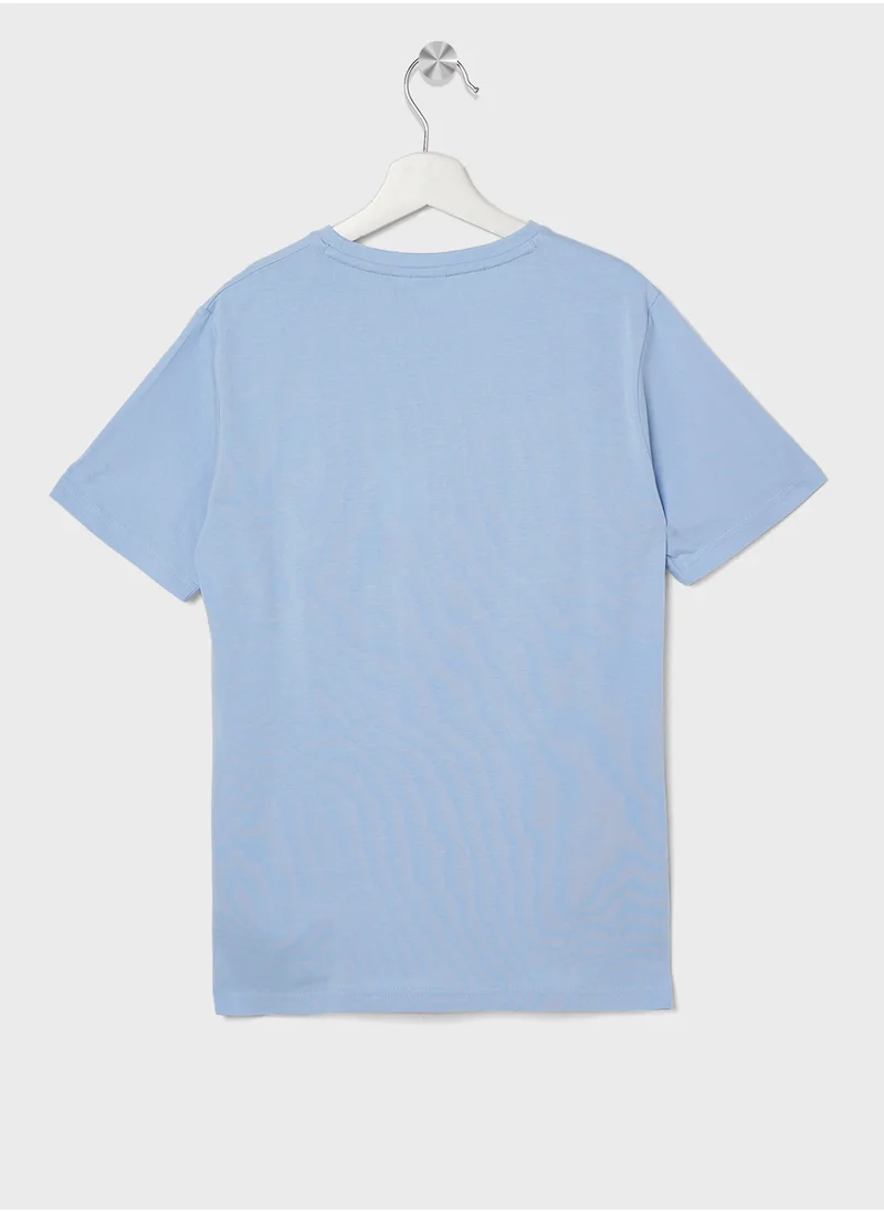 بوس Kids Logo T-shirt
