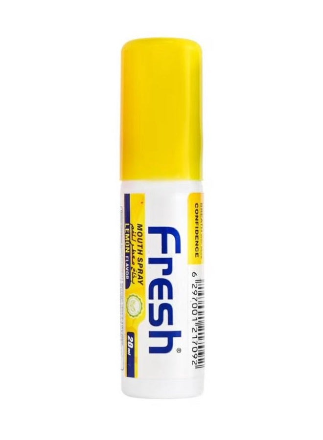 fresh pharm Refreshing Lemon Mouth Spray 20ml