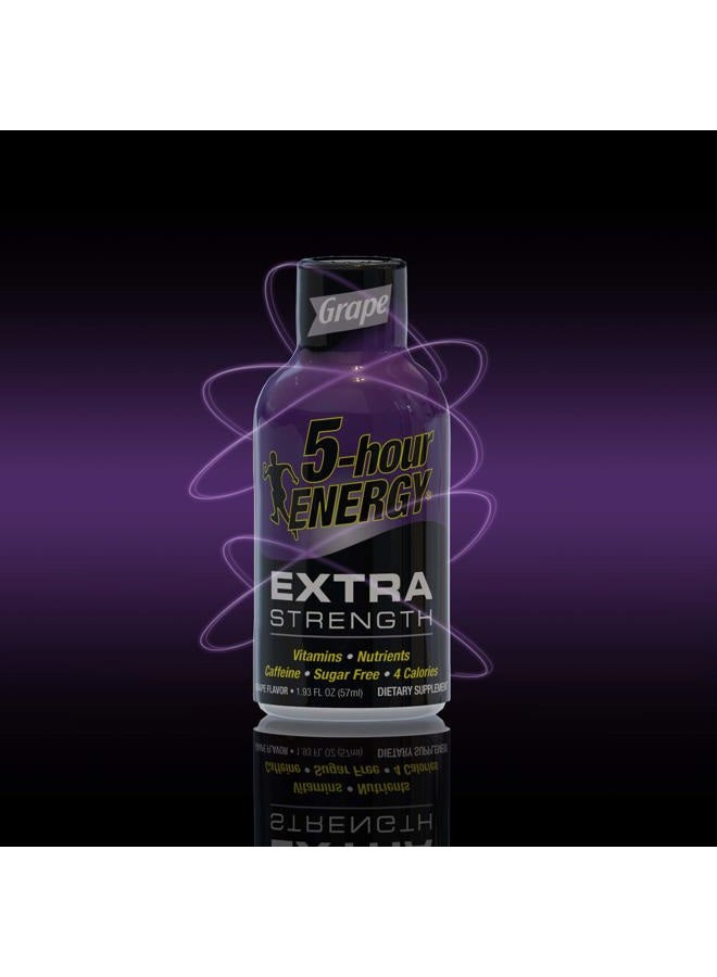 5-hour ENERGY Shot, Extra Strength Grape, 1.93 Ounce, 24 Count - Image 2