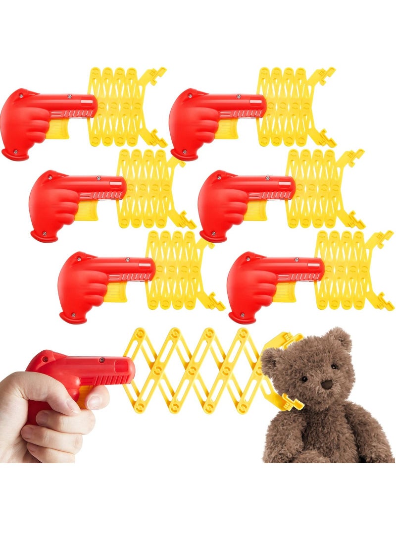 ماركة غير محددة Extendable Arm Grabber Toys, 6Pcs 12 Inch Long Toy Reacher Robot Grappling Hook Gun Claw for kids Party Favors Toys  - Image 1