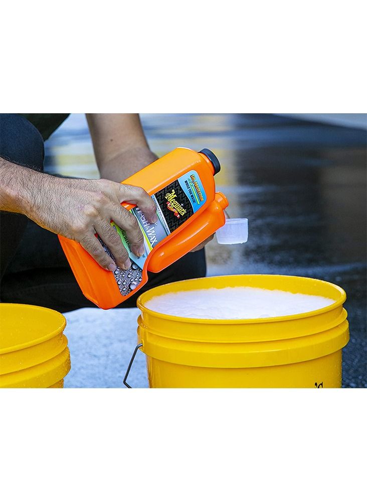 Meguiar's غسول وشمع هجين سيراميك G210256 - 1.41 لتر شامبو هجين سيراميك - 236 مل تعزيز سيراميك (SiO2) - Image 4