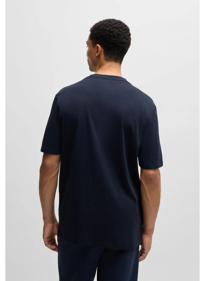 هوجو Cotton-jersey T-shirt with logo print