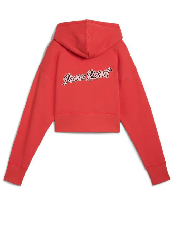 بوما Essential Relaxed Graphic Hoodie