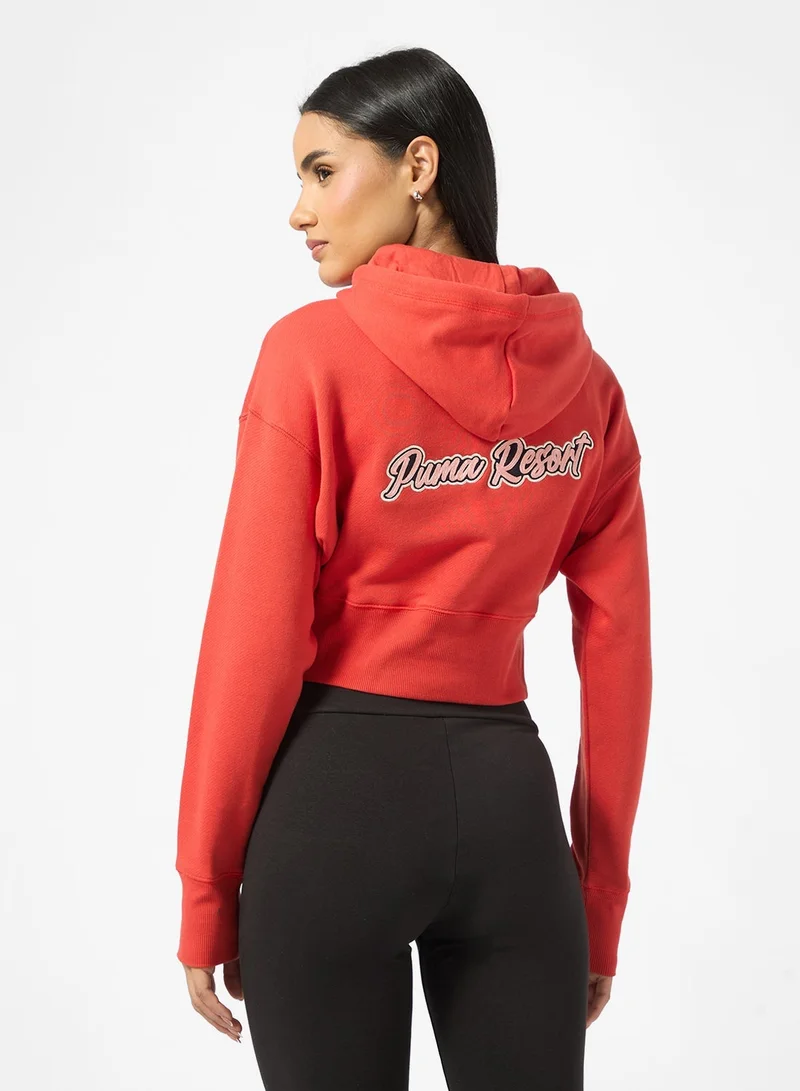 PUMA Essential Relaxed Graphic Hoodie