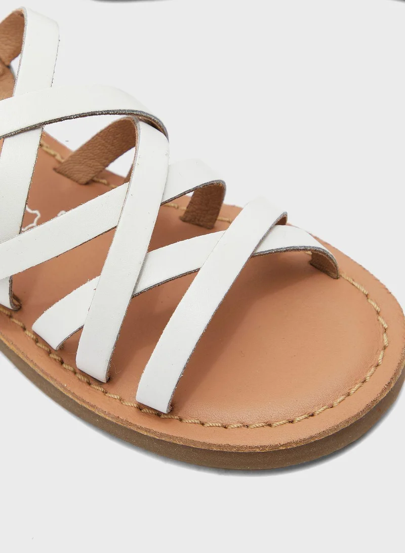 Reserved Kids Multi Stripped Sandal