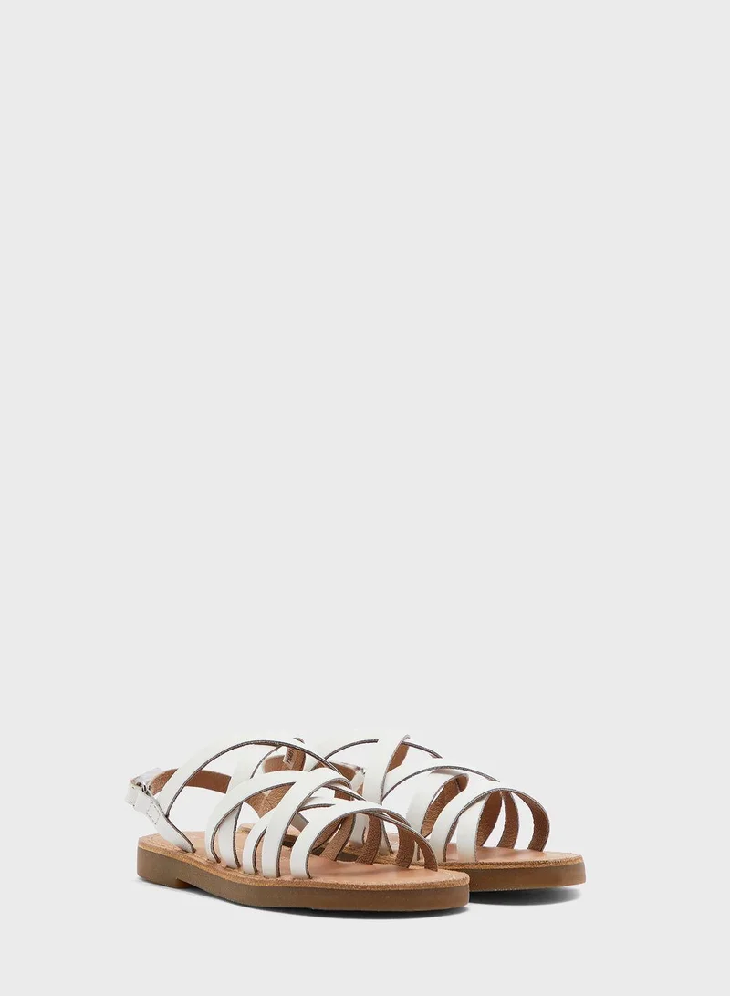 Reserved Kids Multi Stripped Sandal