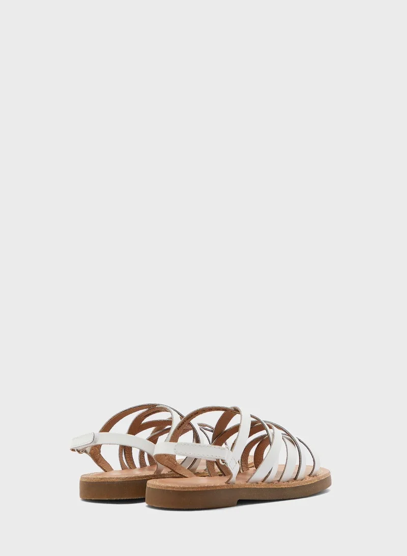 Reserved Kids Multi Stripped Sandal
