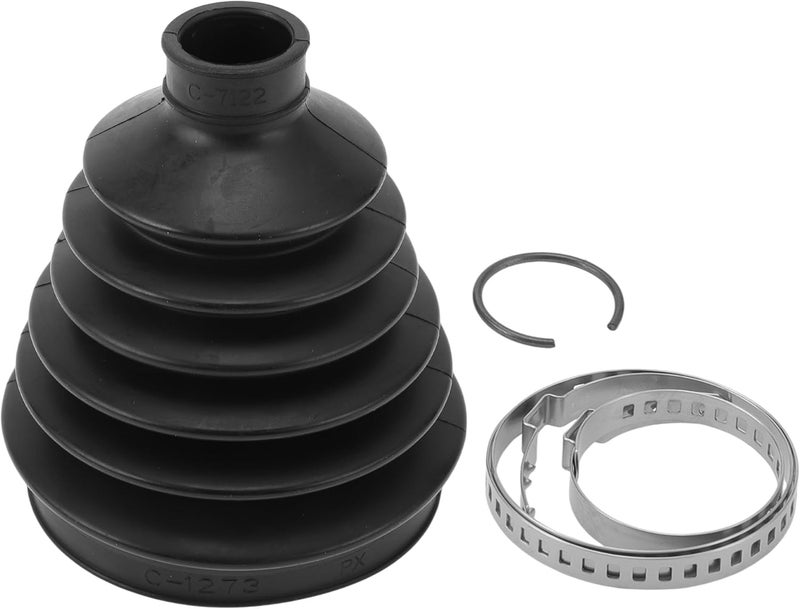 A ABSOPRO CV Joint Boot Kit No.1K0498203 with Clamps for Volkswagen Beetle and Jetta - Image 1