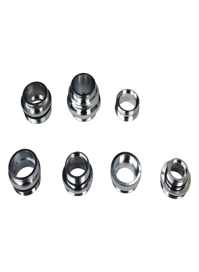 Vicue 7pcs Faucet Adapter Kit With Tiny Junior Cache Adapter (TJCAD3) - Male 3/4”-27T - Image 3