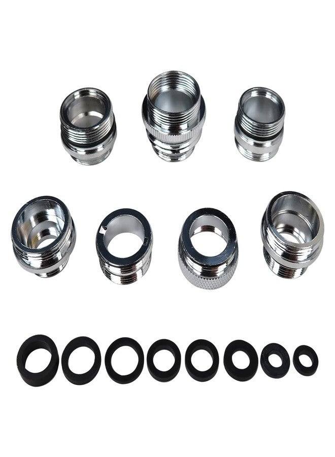 Vicue 7pcs Faucet Adapter Kit With Tiny Junior Cache Adapter (TJCAD3) - Male 3/4”-27T - Image 2