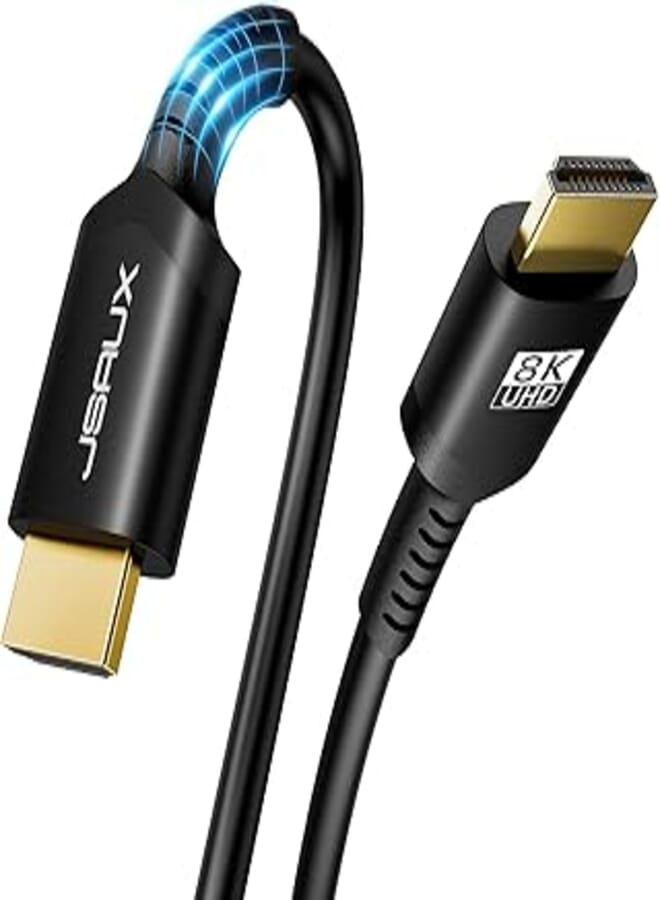 jsaux كابل CV0035 HDMI إلى HDMI TPE 8K / عبوة واحدة