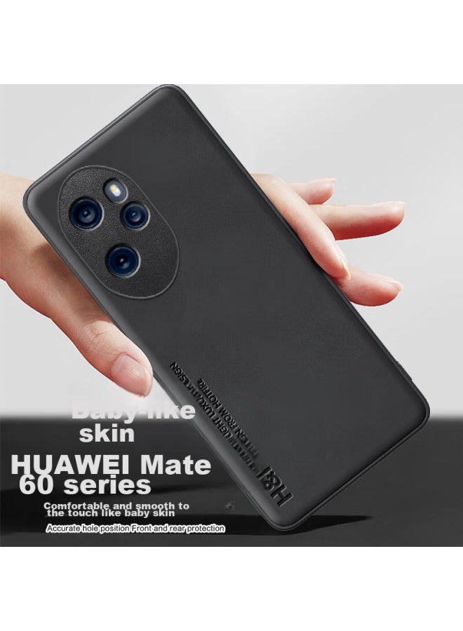 Hotfire Phone Case For Honor 100 Pro, Honor 100 Pro Protective Cover, Upgraded Skin-like Lambskin Matte Lens Full Protection Silicone Case For Men And Women - Coral Blue - Image 4